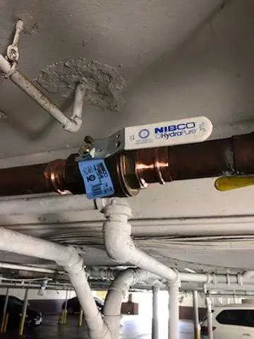 Copper pipe repair and valve work for Gas Leak Detection in Reservoir Farms